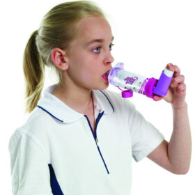 Aerochamber Plus Με Επιστόμιο Girlz