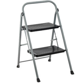 Σκαλοσκαμπό μεταλλικό Τiger 2 σκαλιά διαστ.(47,5Χ38,5Χ65,8)