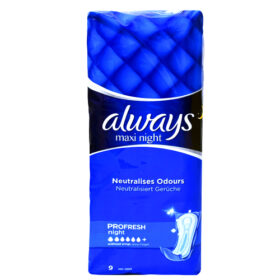 Always Σερβιέτα Maxi night 9 τμχ