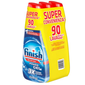 FINISH GEL (ALL IN 1) ΥΓΡΟ ΠΛΥΝΤΗΡΙΟΥ ΠΙΑΤΩΝ 3x600ml  (FRESH)