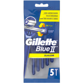 Gillette Ξυραφάκια Blue II Slalom 5τεμ.