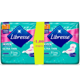 LIBRESSE ΣΕΡΒΙΕΤΑ NORMAL ULTRA THIN (2x8τεμ.) - (LONG) (-1,00€)