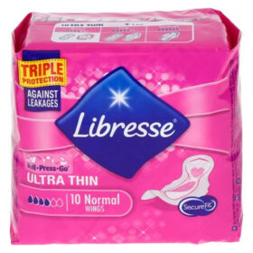LIBRESSE ΣΕΡΒΙΕΤΑ ULTRA THIN (10τεμ.) - (NORMAL WING)