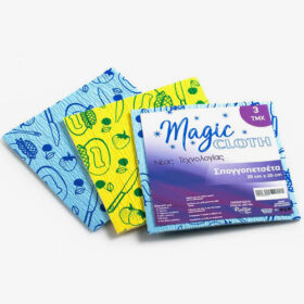 MAGIC ΣΠΟΓΓΟΠΕΤΣΕΤΑ (20x20cm) - (3τεμ.)