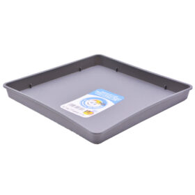 ET PLAST ΠΙΑΤΟ ΓΛΑΣΤΡΑΣ ΑΝΑΙΣ ΤΕΤΡΑΓΩΝΗ 12x12cm - (ΑΝΘΡΑΚΙ)