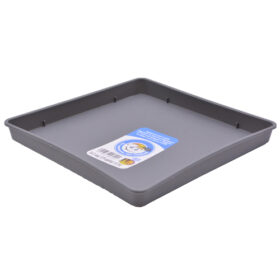 ET PLAST ΠΙΑΤΟ ΓΛΑΣΤΡΑΣ ΑΝΑΙΣ ΤΕΤΡΑΓΩΝΗ 25x25x3cm - (ΑΝΘΡΑΚΙ)