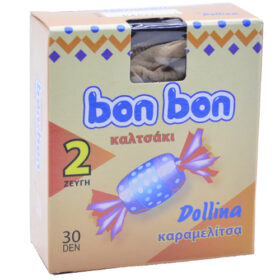 DOLLINA ΣΟΣΟΝΙ ΚΑΡΑΜΕΛΑΚΙ 20DEN - (ΔΙΑΦΟΡΑ ΧΡΩΜΑΤΑ)