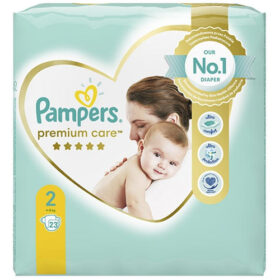 PAMPERS PREMIUM CARE Νο 2 (23τεμ.) - (4-8kg)