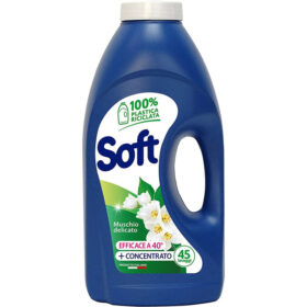 SOFT Lavatrice Υγρό Πλυντηρίου Muschio Bianco 2,25lit