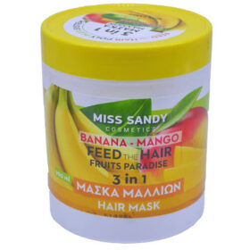 MISS SANDY ΜΑΣΚΑ ΜΑΛΛΙΩΝ 900ml - (BANANA-MANGO)
