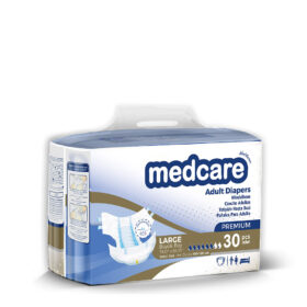 Πάνα ακράτειας MedCare Premium Large  πακ των 30τμχ