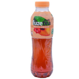 FUZE TEA ΜΑΥΡΟ 500ml - (PEACH & HIBISCUS)