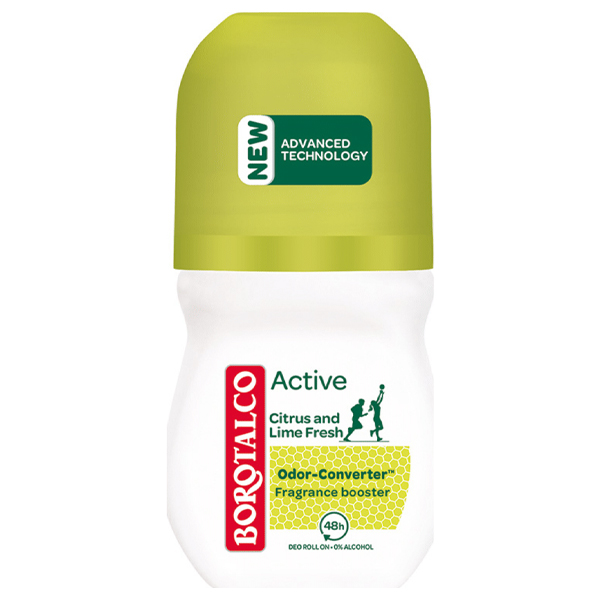 Borotalco Deo Roll-Οn Active Citrus & Lime Fresh 50ml