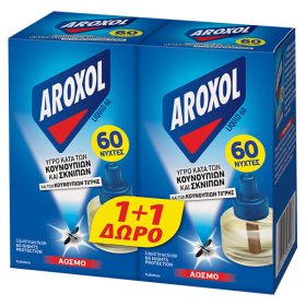 Aroxol Υγρό Refill 1+1 Δώρο