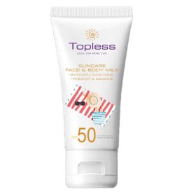 TOPLESS ΑΝΤΙΗΛΙΑΚΗ ΛΟΣΙΟΝ 50ml (SPF50) - (ΠΡΟΣΩΠΟ & ΣΩΜΑ)