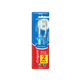 COLGATE Οδοντόβουρτσα Extra Clean Μέτρια 2ΤΜΧ