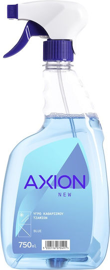 Axion Υγρό Τζαμιών Μπλε 750ml - Image 1