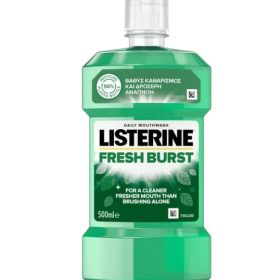 Listerine Fresh Burst Στοματικό Διάλυμα με Αιθέρια Έλαια 500ml