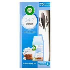 Air Wick Fresh Matic Συσκευή + Ανταλλακτικό Linen In The Air 250ml