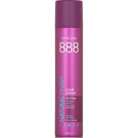 Farcom 888 Λακ Μαλλιών Φυσικό Κράτημα 400ml