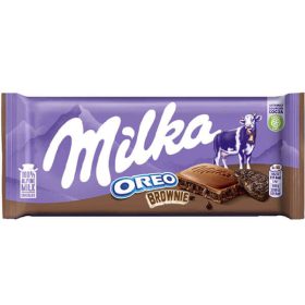 MILKA ΣΟΚΟΛΑΤΑ 100gr - OREO BROWNIE