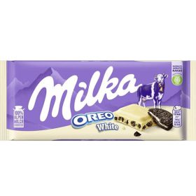 MILKA ΣΟΚΟΛΑΤΑ 100gr - OREO WHITE