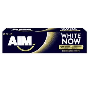 AIM Οδοντόκρεμα White Now Gold 75ml