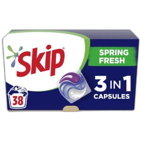 Skip Κάψουλες TRIO Spring Fresh 38τεμ.
