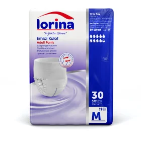 Lorina Super Night Βρακάκι Medium 30τμχ. (80-115cm)